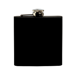 Flachmann schwarz 180ml
